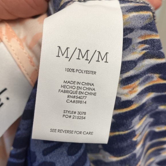 Cabi Love Sleeveless Blouse Tunic Top Women’s M Ombre Peter Pan Collar office - Picture 9 of 9